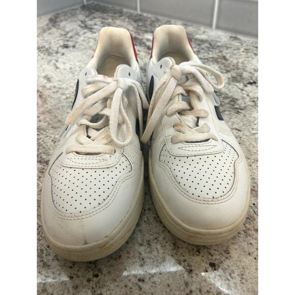 VEJA V-10 CWL WHITE NAUTICO PEKIN SIZE 39 W8/M6 - Picture 2 of 8